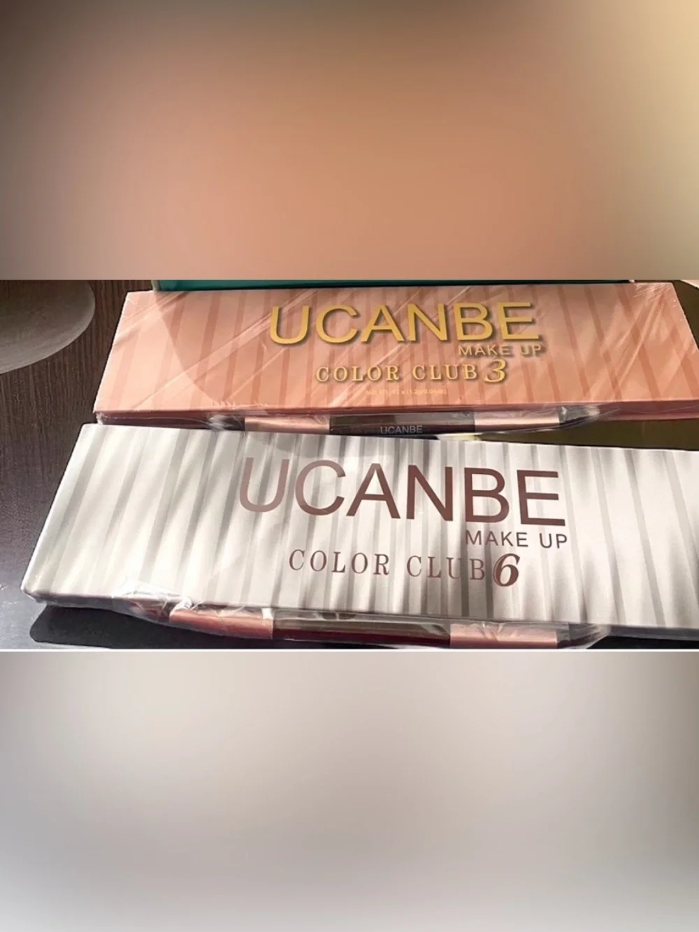 Color Club 6 Eyeshadow Palette - Rose Gold & Champagne Neutrals NWT